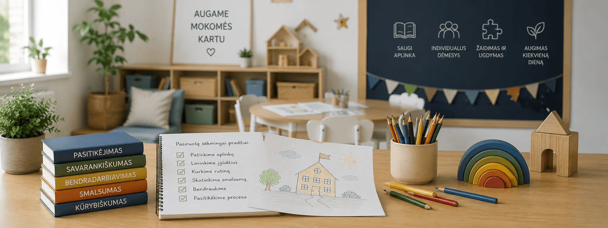 Priešmokyklinis ugdymas privačioje mokykloje kaip pasiruošti sklandžiai pradžiai